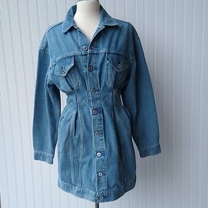 Levi's Made & Crafted Denim Jean Trucker Dress